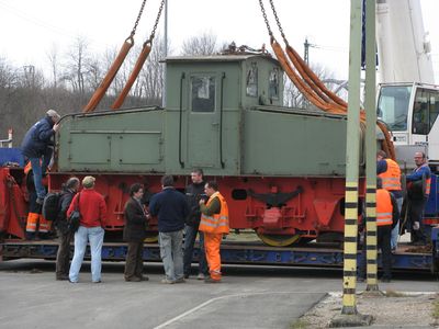 Transport EL4 nach Weimar. Bildautor: Stefan Scholz (025)